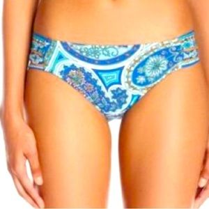 TRINA TURK PROVENCE PAISLEY HIPSTER BIKINI BOTTOM